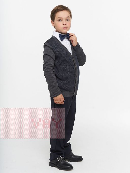 Жакет для мальчиков 7021 - Vay kids школа фото 4