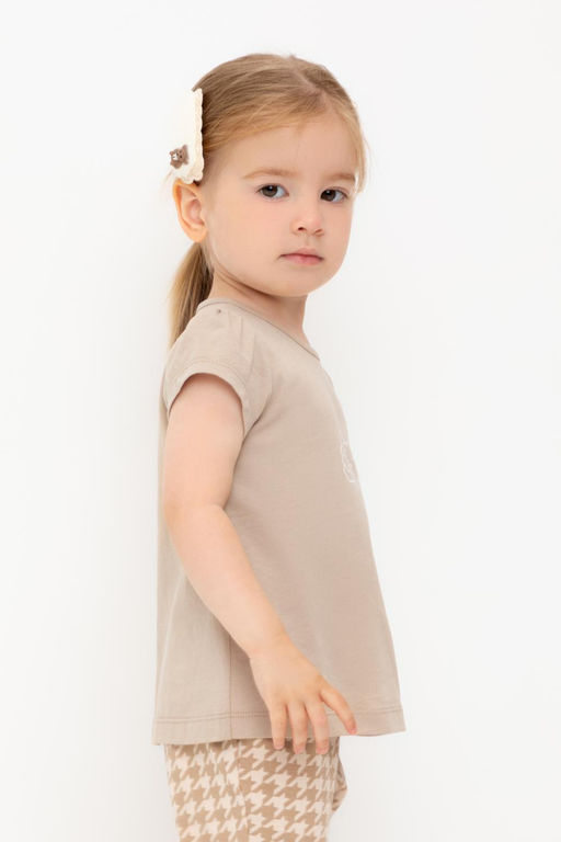 Crockid _ КР 302548/темно-бежевый к491 фуфайка д/дев яс