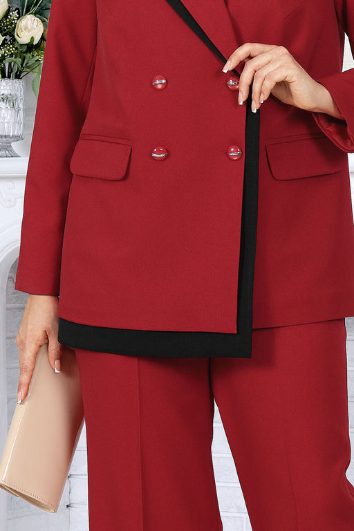 Костюм Ninele 6076 бордо  фото 3
