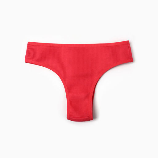 Трусы женские бразильяна MiNiMi, цвет ягодный, размер 46 (M)