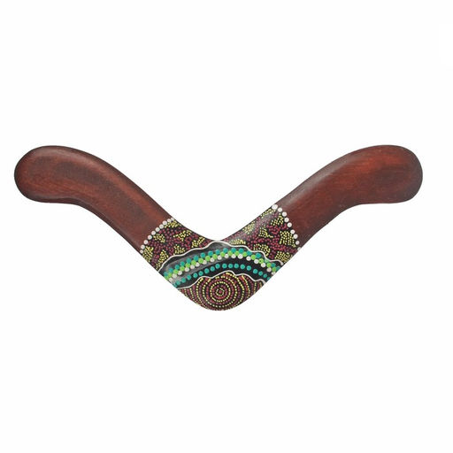 Сувенир Бумеранг с точечной росписью коричневый 40х7х1 см МИКС - Simaland фото 10