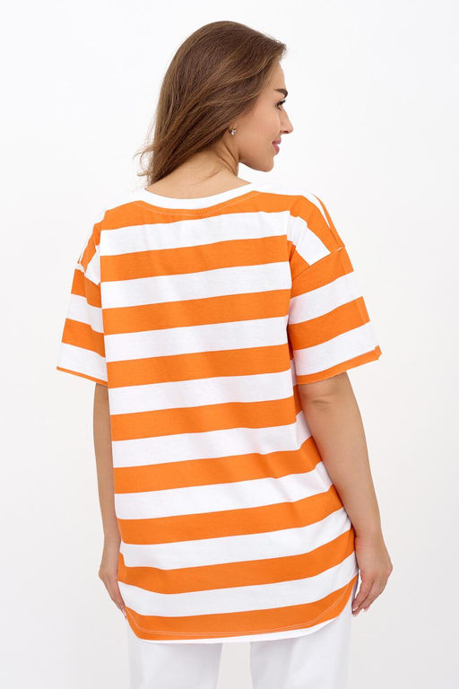Футболка женская в полоску Фурор
