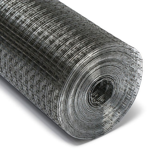 Сетка оцинкованная, сварная, 10×0.5 м, ячейка 12.5×12.5 мм, d=0.7 мм, Greengo