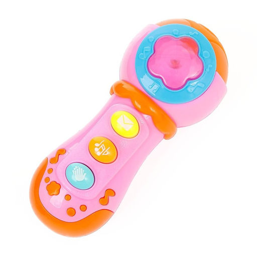 Музыкальная игрушка Микрофон свет, звук, МИКС, в пакете - Simaland фото 3