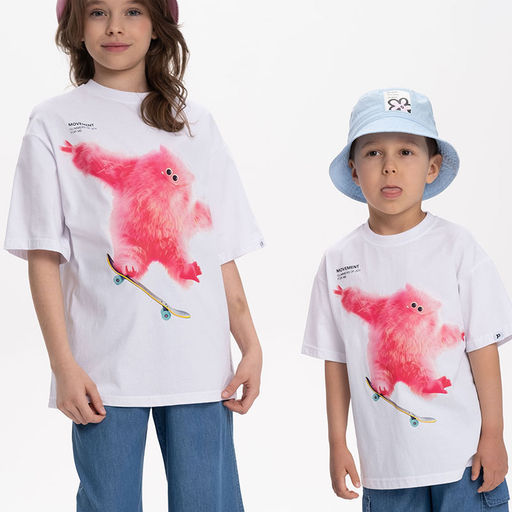 PELICAN, футболка для детей, Белый