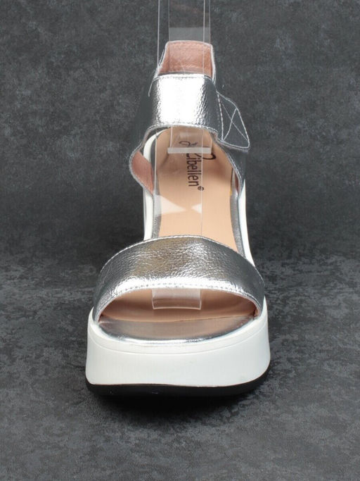 08-QL6989-1B WHITE Босоножки женские (натуральная кожа)