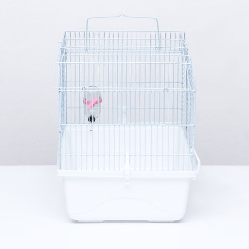 Клетка для грызунов с высоким поддоном, 47 х 30 х 35 см, белая - Пижон фото 2