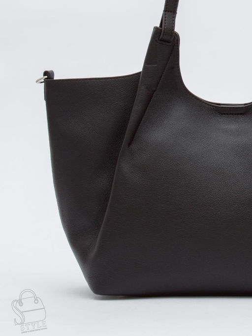 Сумка женская кожаная 1102-1MP coffee Polina&Eiterou