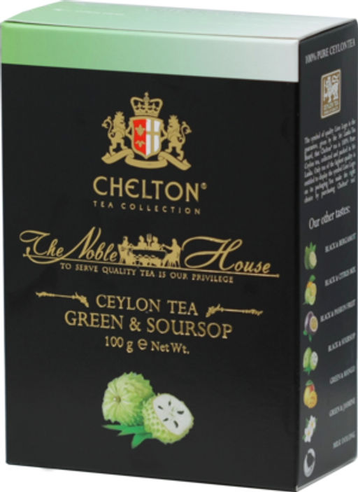 CHELTON. Благородный дом. Зеленый с саусепом 100 гр. карт.пачка