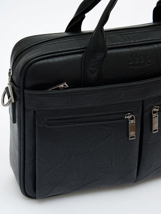 Портфель 1795-01 black Jeep