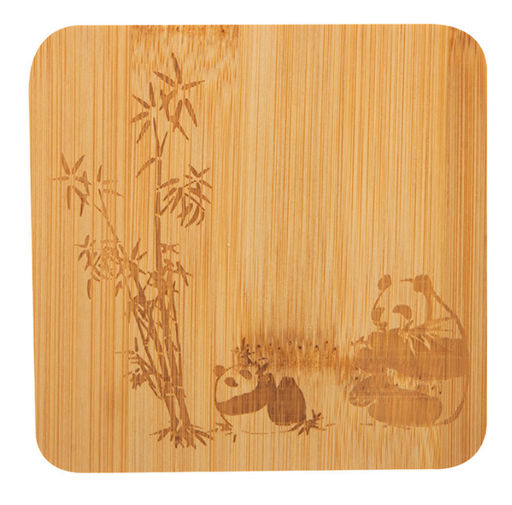 Набор из 3 подставок под горячее из бамбука Foresta di bambu, р-р: 10*10*0,8 см 985990 - Скрап фото 6