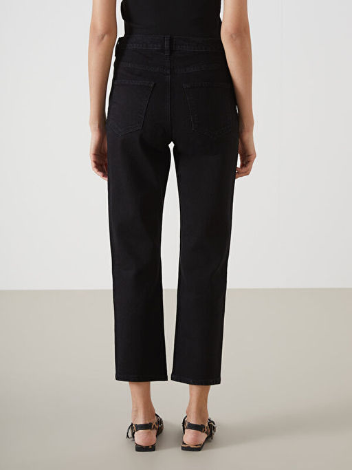 Straight Fit Kad?n Jean Pantolon