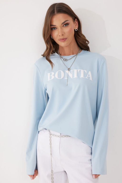 Джемпер LYUSHe 4058 голубой фото 7