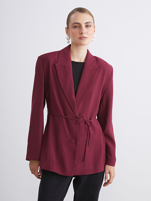Beli Ku?akl? Kad?n Blazer Ceket