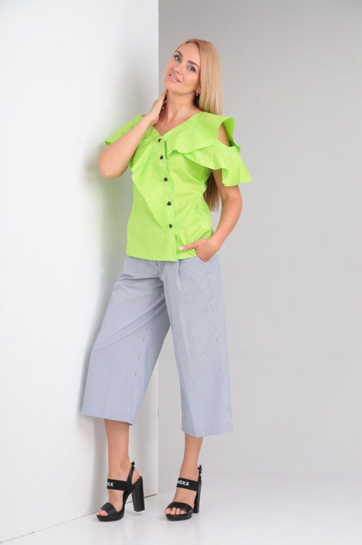 Костюм Gamma & Gracia 568 салатовый серый  фото 4