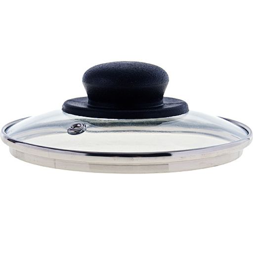 7014 Крышка 14см чер/ручка мет/ободок РОССИЯ (х20) - Mayer&boch фото 2