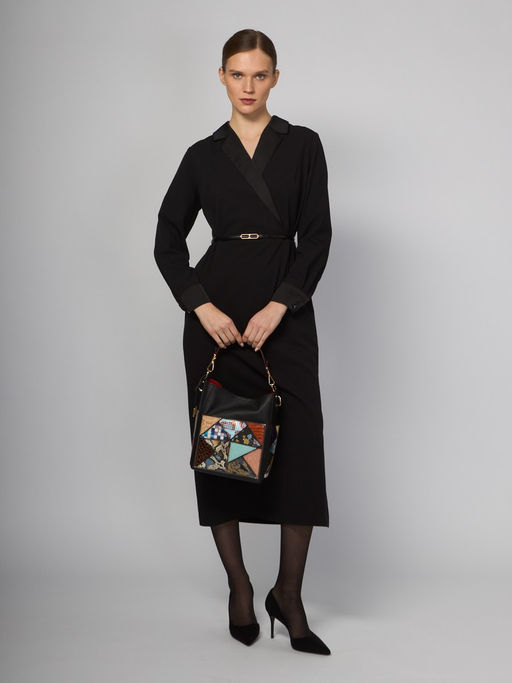 Сумка ELEGANZZA Z24-1206S-2 multicolor-black  фото 11