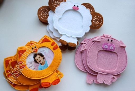 Фетр мягкий 1 мм (10 листов) SF-1945, белый №073А - No name фото 2