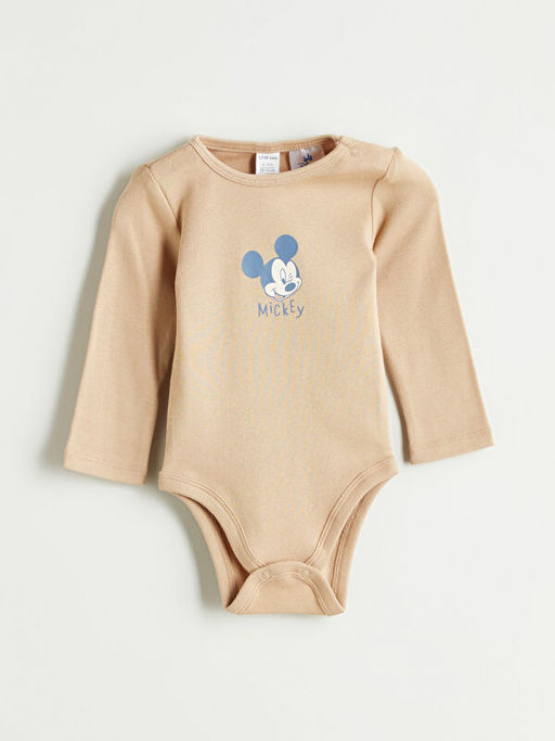 Mickey Mouse Lisansl? Erkek Bebek ??t??tl? Body 2li