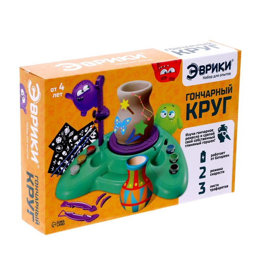 Набор для опытов Гончарный круг - Эврики фото 11