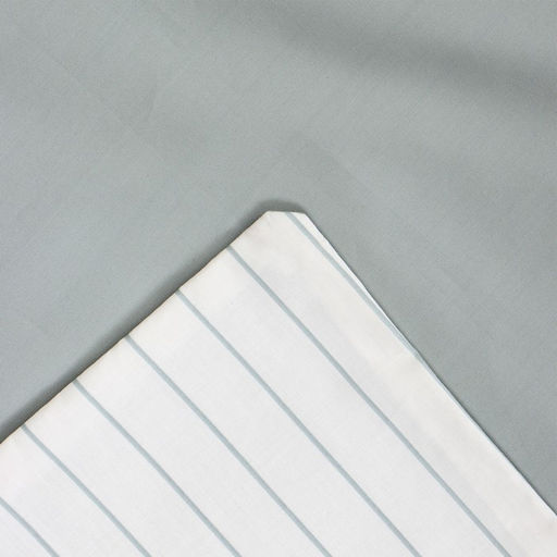 Постельное бельё Этель 1.5сп Stripes: olive, 143х215см, 150х214см, 50х70см-2 шт, перкаль,114 г/м2 фото 4