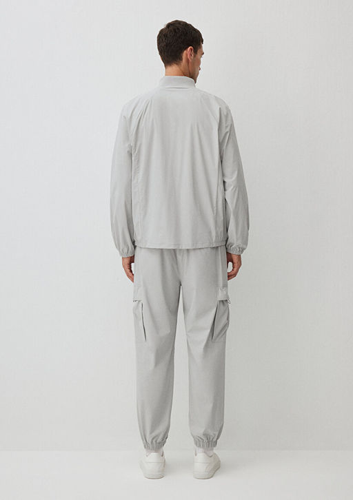 Gri Ceket - Mavi фото 4