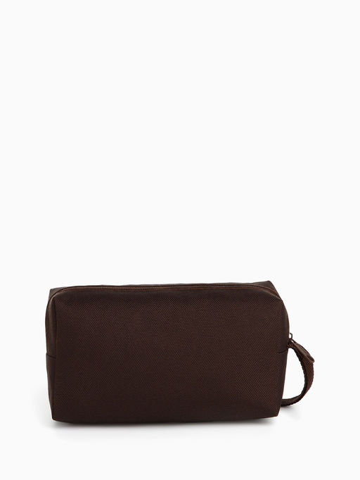 Цена за 2 шт. Косметичка дорожная на молнии, с ручкой, цвет коричневый
