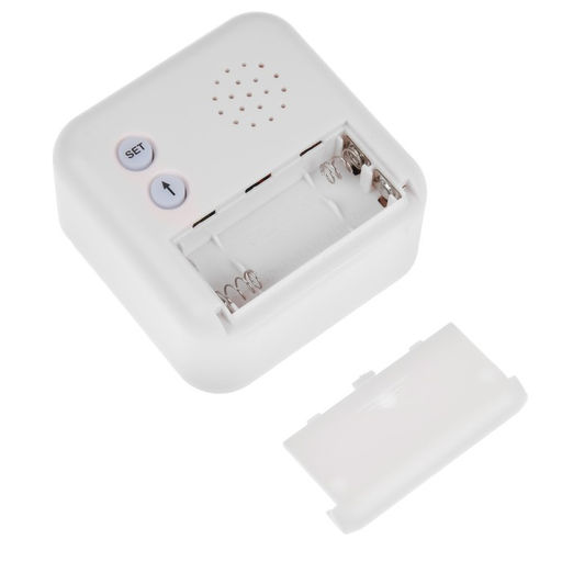 Часы - будильник LB-24, таймер, температура, дата, будильник, подсветка, белые