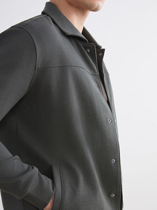 Rahat Kal?p Uzun Kollu Erkek G?mlek Ceket