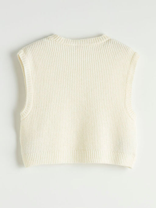 Bisiklet Yaka K?z ?ocuk Elbise ve Triko S?veter