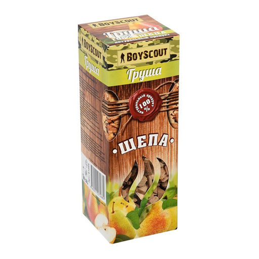 Щепа для копчения Груша в коробке, 1 л