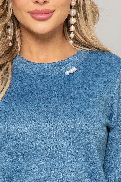 Костюм Мулен Руж (голубой) К4954 - Lt collection фото 2