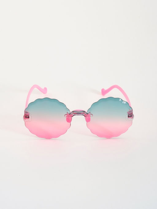 Цена за 2 шт. Карнавальные очки Волна» градиент, цвета МИКС