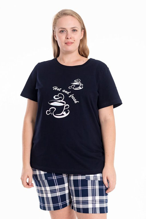 Пижама М324294Пср синий/розовый - Елена фото 5