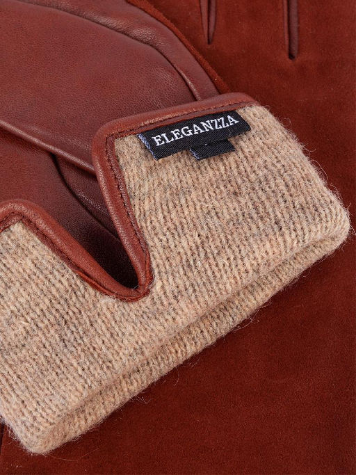 Перчатки женские 100% ш IS992 ginger - Eleganzza фото 7