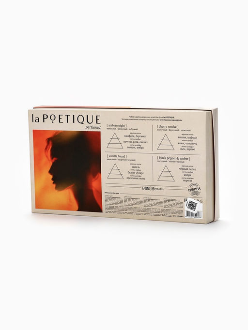 Набор парфюмированных гелей для душа, аромат: Arabian night, Cherry smoke, Vanilla blend, Black pepper, 4?120 мл, laPOETIQUE - Чистое счастье фото 20