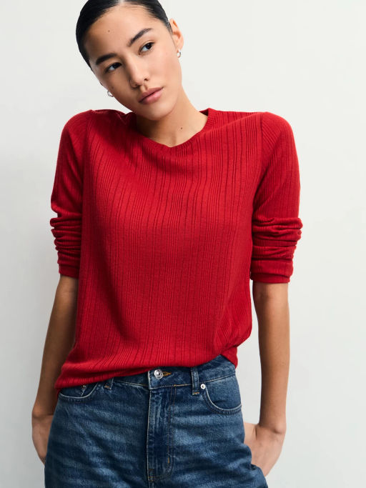 Лонгслив с содержанием вискозы / Zarina