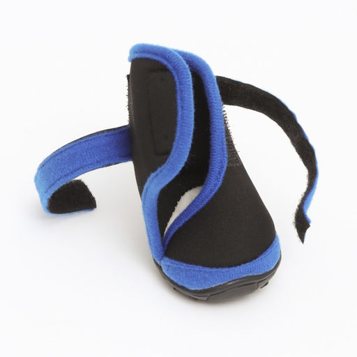 Ботинки высокие для больших собак, набор 4 шт, размер L (подошва 10 х 7 см), чёрно-синие - Simaland фото 11