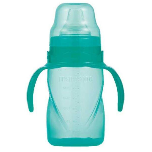 Антиколиковый поильник-непроливайка с ручками 9+, 270 мл Зеленый 7122711/2