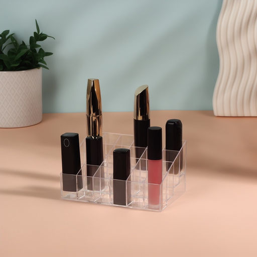 Органайзер для хранения косметики, 24 секции, 14.5×9.5×7.5 см, прозрачный