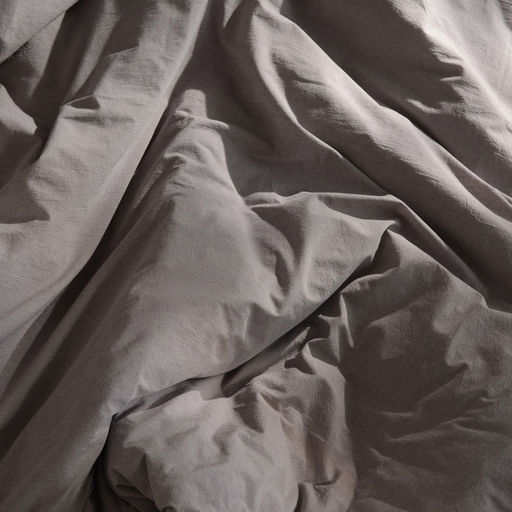 Пододеяльник 1.5-спальный «SL Home. Деним», 180×220 см, серый, жатый хлопок