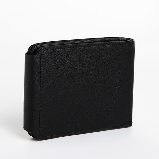 Портмоне мужское на магнитах, чёрное