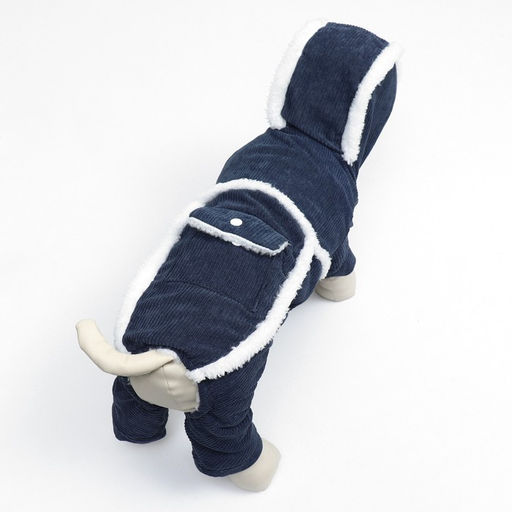 Комбинезон Малыш, размер XS (ДС 20 см, ОГ 30 см, ОШ 20 см), синий - Simaland фото 5