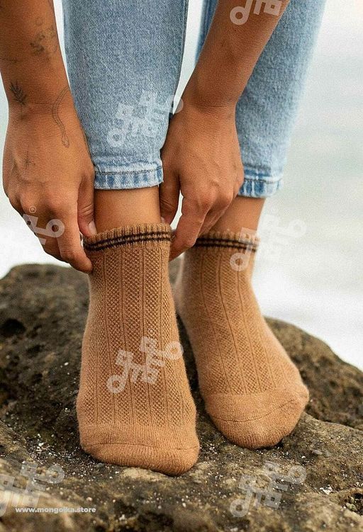 Носки спортивные из монгольской шерсти (арт. 01110) - Тод оймс ххк фото 5