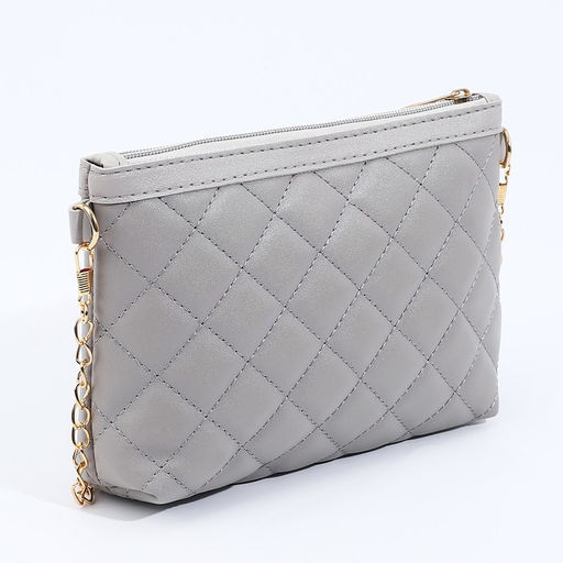 Сумка кросс-боди на молнии, цвет серый - Simaland фото 2