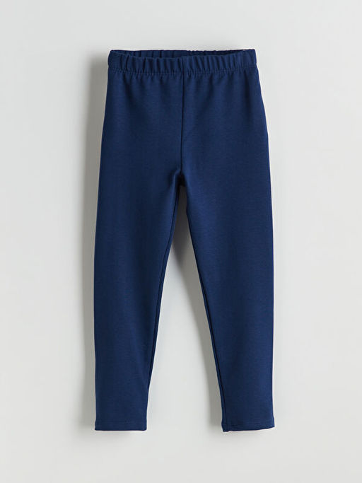 Beli Lastikli Basic K?z ?ocuk Tayt