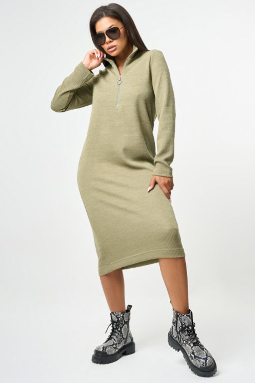 Платье теплое с длинным рукавом - Fly фото 23