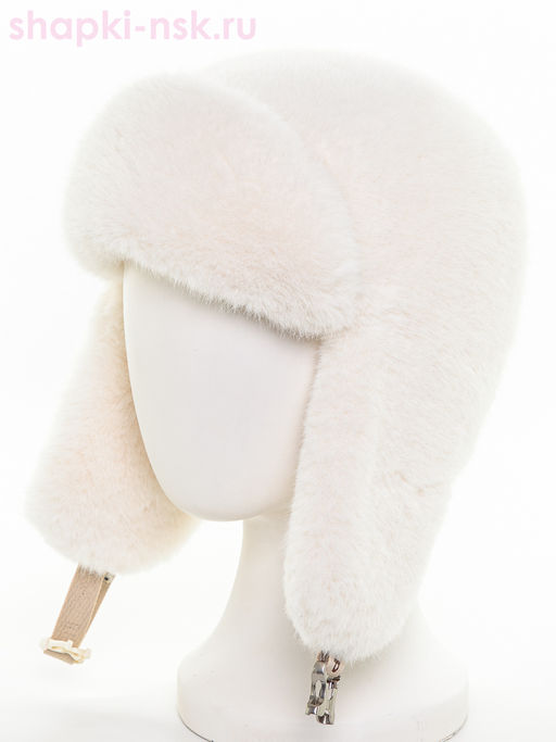 Дина экомех ласка Ушанка женская флис (56-58)