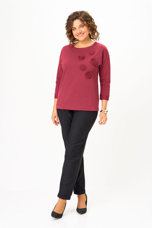 Джемпер Rumoda 2268 бордовый