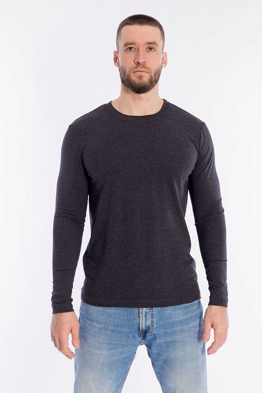 Лонгслив М123056а Антрацит - Елена фото 5